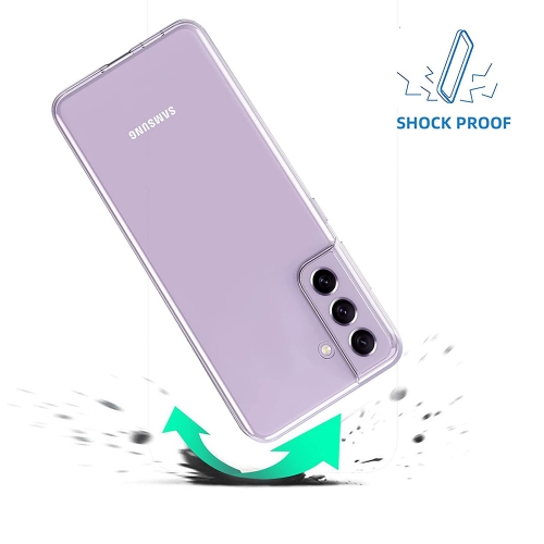 Силиконов калъф за Samsung Galaxy S21 FE, 2mm, Прозрачен