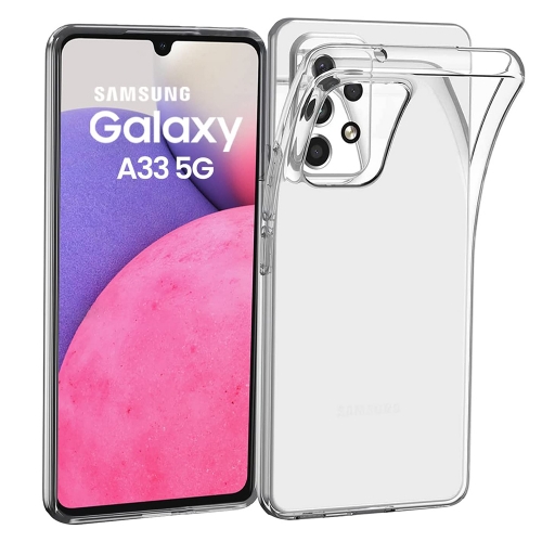 Силиконов калъф за Samsung Galaxy A33 5G, 0.5mm, Прозрачен