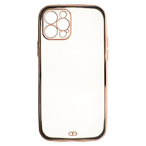 Силиконов калъф Luxury за iPhone 12 Pro, Черен