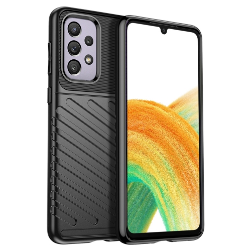 Силиконов Гръб Thunder за Samsung Galaxy A33 5G, Черен