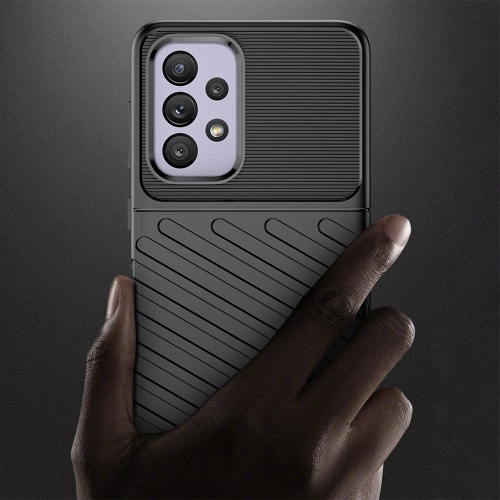 Силиконов Гръб Thunder за Samsung Galaxy A33 5G, Черен