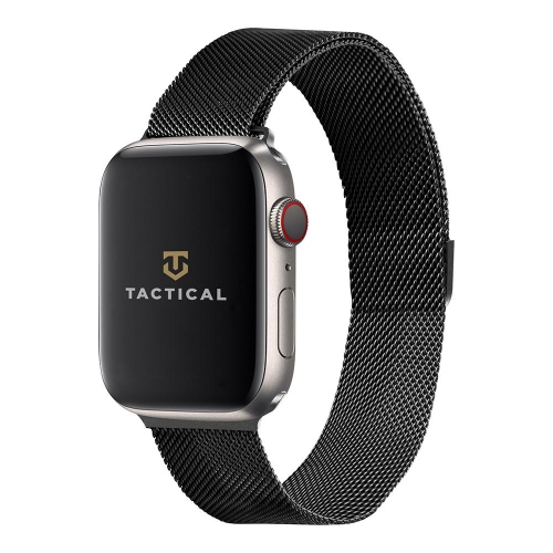 Метална каишка Tactical 333 за Apple Watch 1/2/3/4/5/6/7/SE 38/40/41mm, Черен