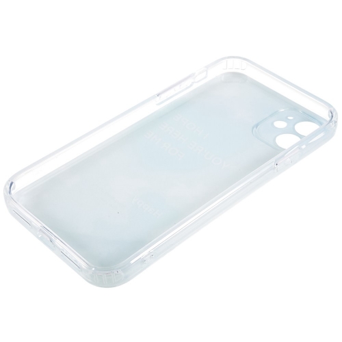 Силиконов калъф Anti-drop за iPhone 11, Happy
