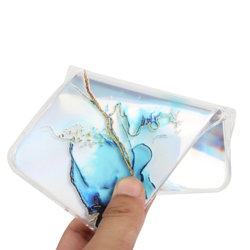 Силиконов Калъф Marble за Xiaomi Redmi 10C, Син
