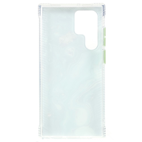 Силиконов калъф Marble за Samsung Galaxy S22 Ultra 5G, Зелен
