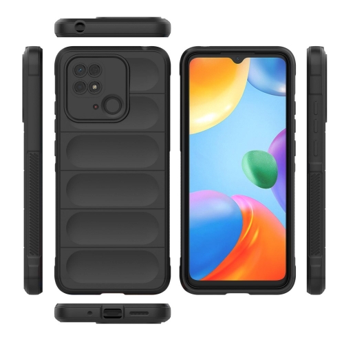 Силиконов калъф Wear-resistant за Xiaomi Redmi 10C, Черен