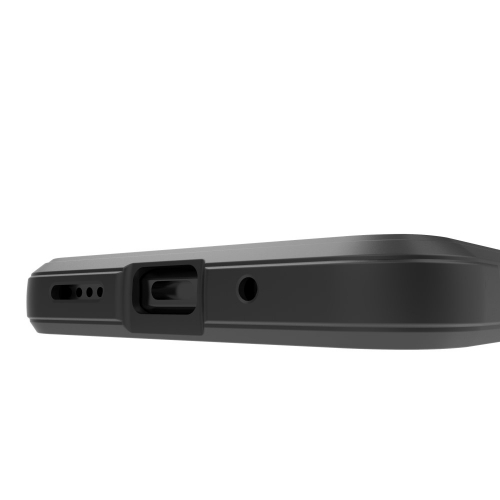 Силиконов калъф Wear-resistant за Xiaomi Redmi 10C, Черен