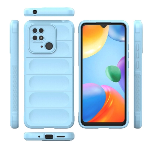Силиконов калъф Wear-resistant за Xiaomi Redmi 10C, Светло син