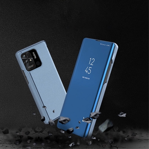 Калъф Тефтер View Window за Xiaomi Redmi 10C, Син