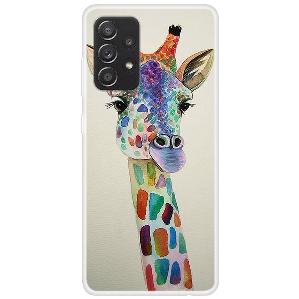 Силиконов калъф за Samsung Galaxy A33 5G, Жираф 