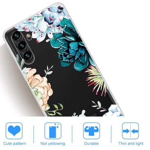 Силиконов калъф за Samsung Galaxy A13 5G, Цветя