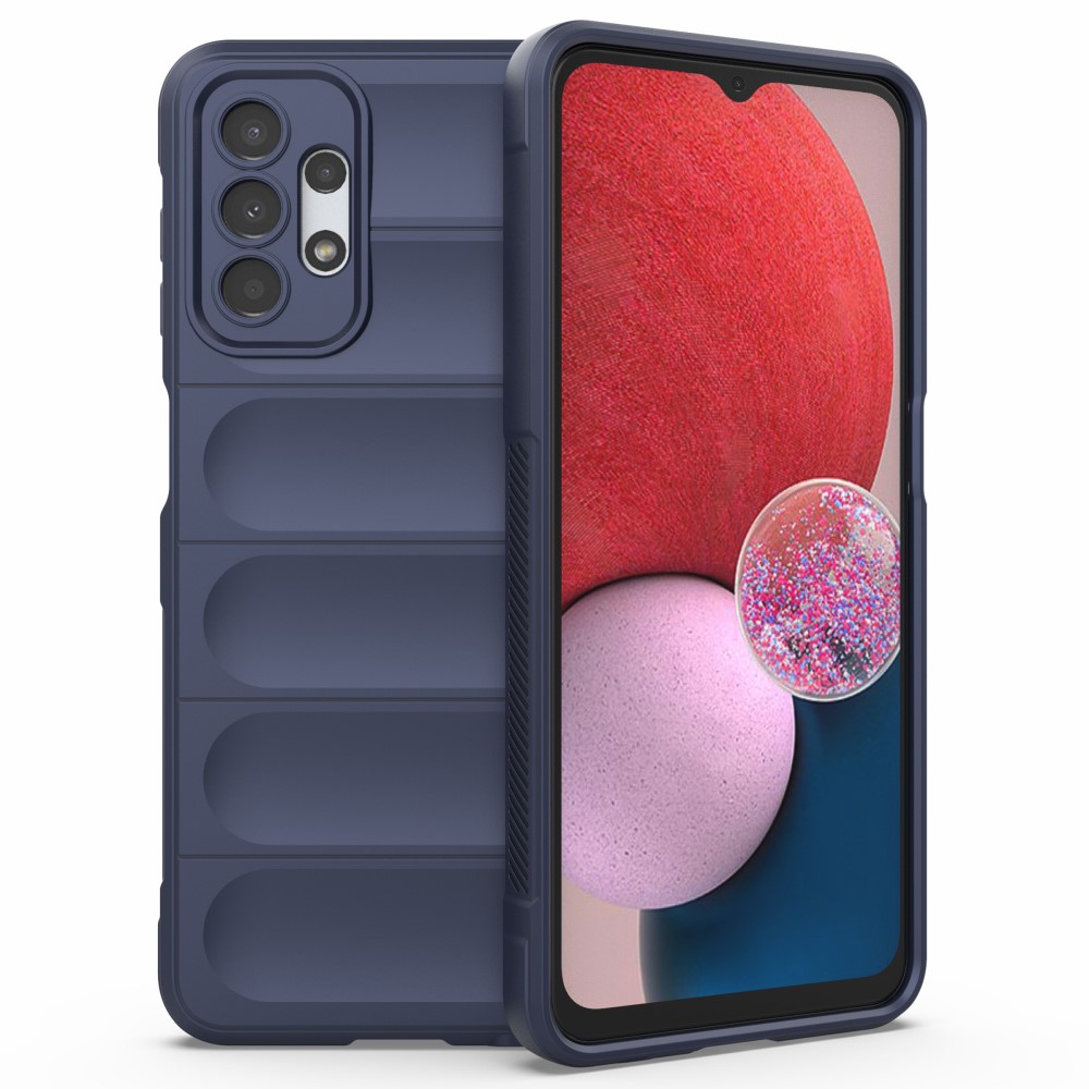 Силиконов калъф Wear-resistant за Samsung Galaxy A13 4G, Тъмно син