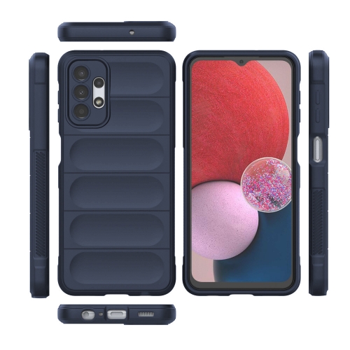 Силиконов калъф Wear-resistant за Samsung Galaxy A13 4G, Тъмно син