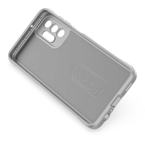 Силиконов калъф Wear-resistant за Samsung Galaxy A13 4G, Сив