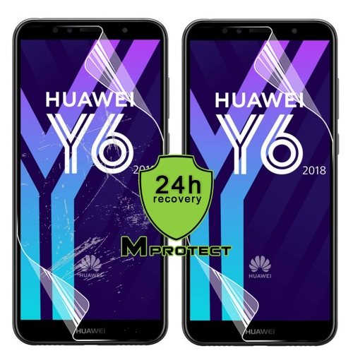 Хидрогел протектор MProtect Prof Resistant за Huawei Y6 2018, front shell