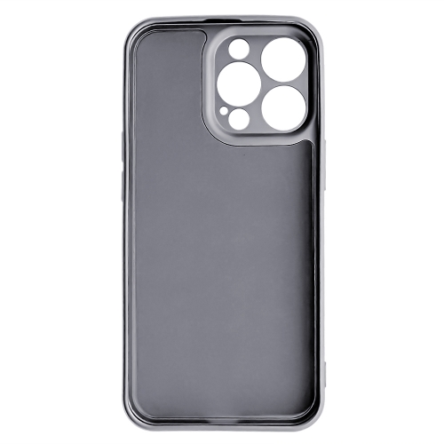 Силиконов калъф METALLIC за iPhone 13 PRO, Сив