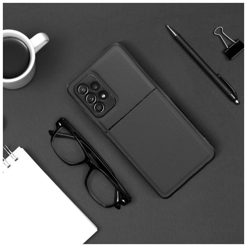 Удароустойчив калъф Noble за Samsung Galaxy A53, Черен