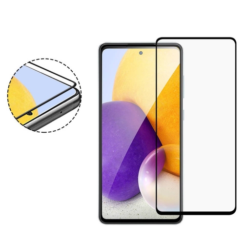 Стъклен Протектор Full Glue 5D за Samsung Galaxy A53 5G, Черен