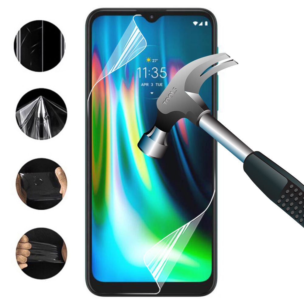 Хидрогел протектор Anti-Shock за Motorola Moto G9 Play, front full