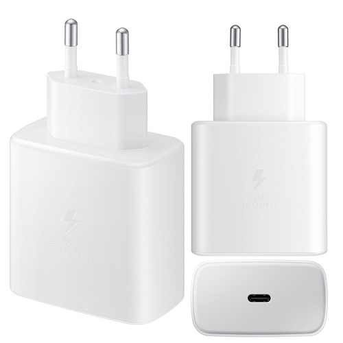 Зарядно SAMSUNG EP-TA845EWE, Quick charge 45W, bulk, Бял