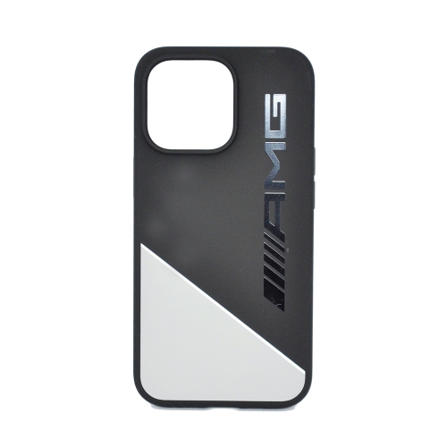 Калъф AMG Liquid за iPhone 13 Pro, Черен- Сив