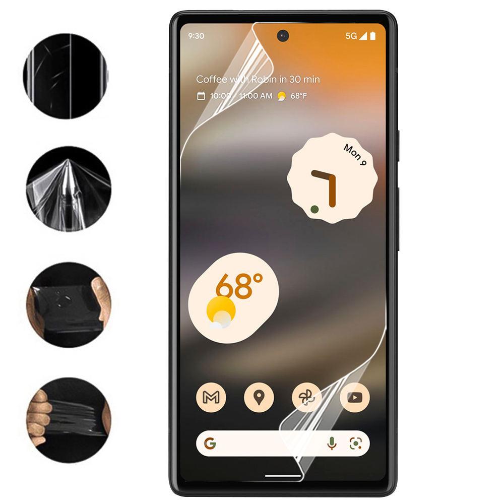 Хидрогел протектор за Google Pixel 6a, Front Full