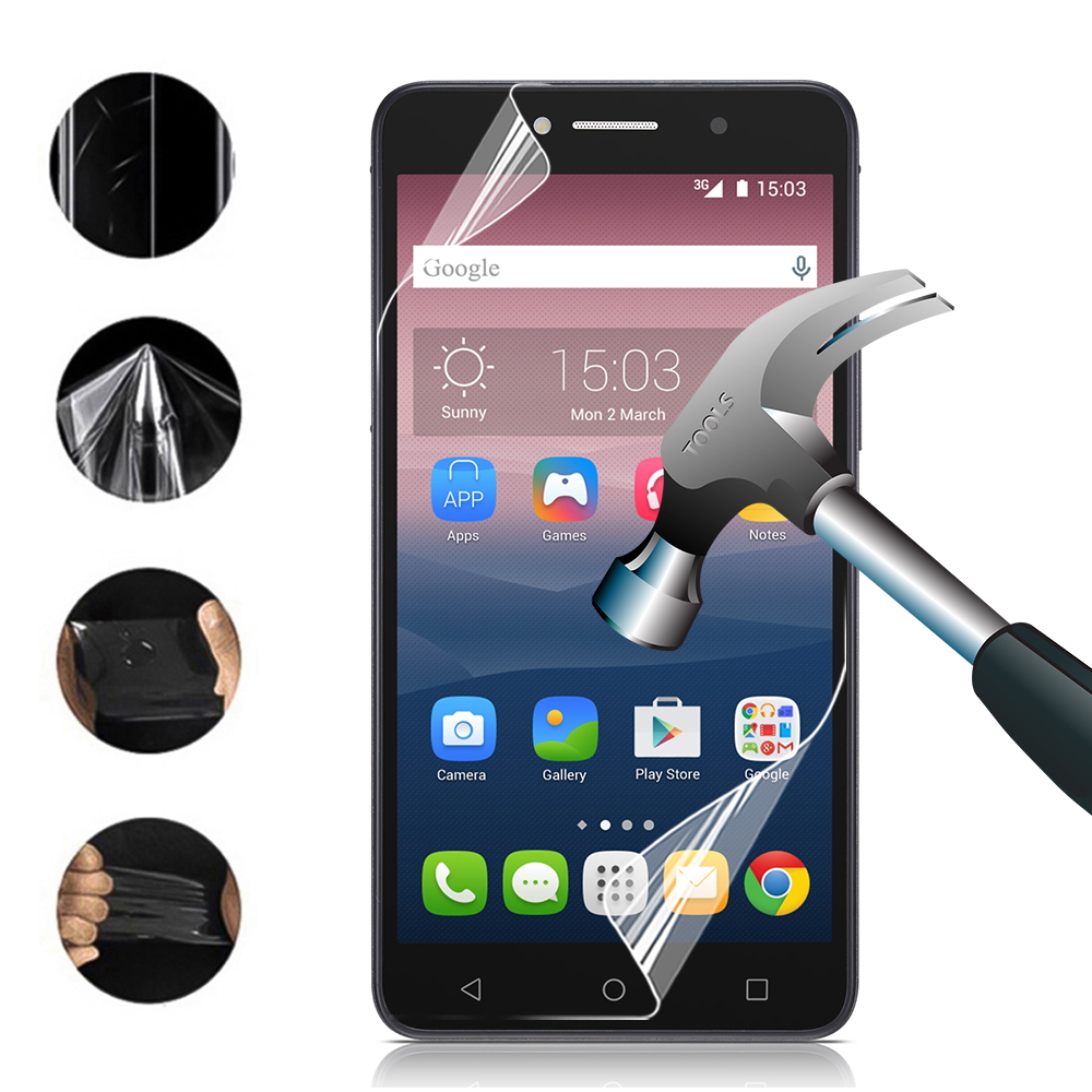 Хидрогел протектор Anti Shock за Alcatel Pixi 4, front full