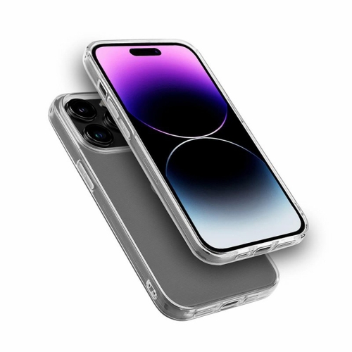 Силиконов калъф за iPhone 14 Pro Max, прозрачен