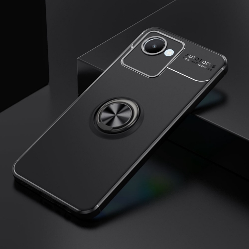 Силиконов калъф Ring Magnetic за Realme C30 4G, Черен