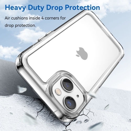 Силиконов калъф Candy за iPhone 14 Plus, Прозрачен