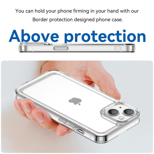 Силиконов калъф Candy за iPhone 14 Plus, Прозрачен