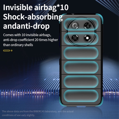 Силиконов калъф Wear-resistant за Huawei Enjoy 50 Pro 4G / nova Y90 4G,черен