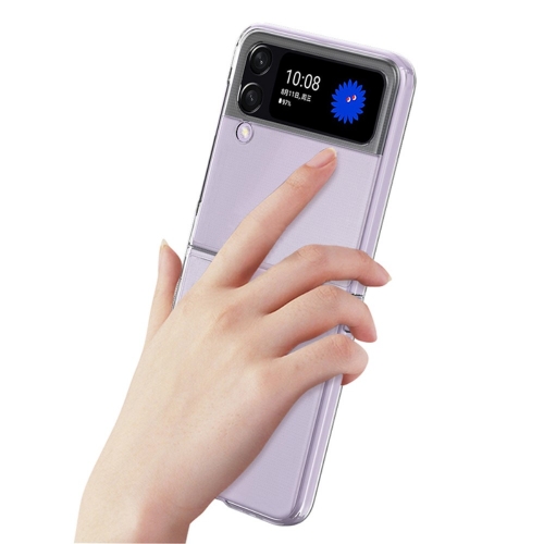 Пластмасов Гръб за Samsung Galaxy Z Flip4 5G, прозрачен