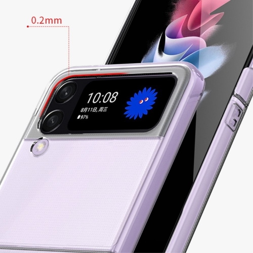 Пластмасов Гръб за Samsung Galaxy Z Flip4 5G, прозрачен
