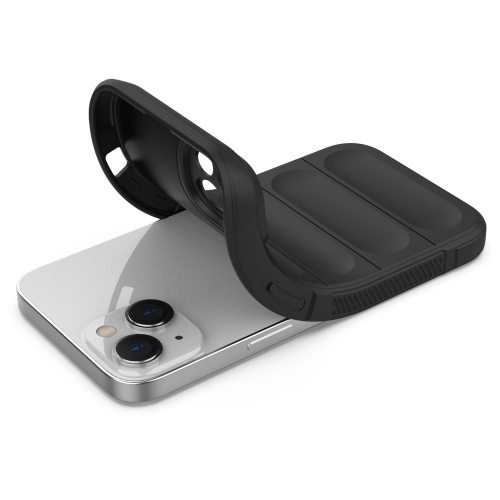 Силиконов калъф Wear-resistant за Iphone 14, черен