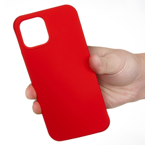 Силиконов калъф Anti-scratch за iPhone 14 Plus, Червен