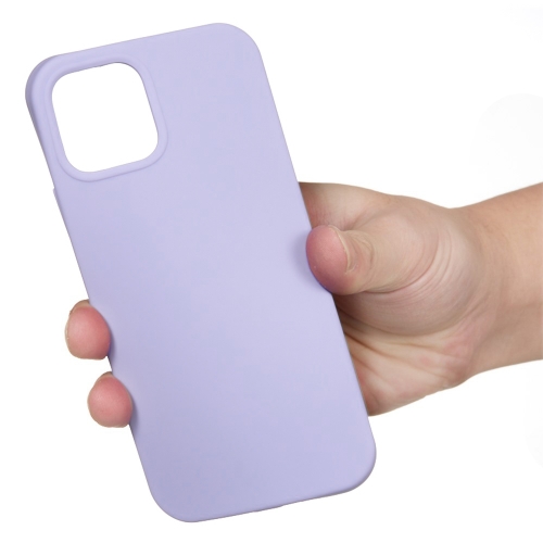 Силиконов калъф Anti-scratch за iPhone 13 Pro, Лилав
