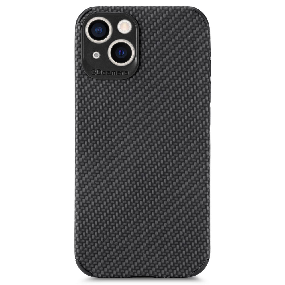 Силиконов калъф Coated за Iphone 14 Plus, черен