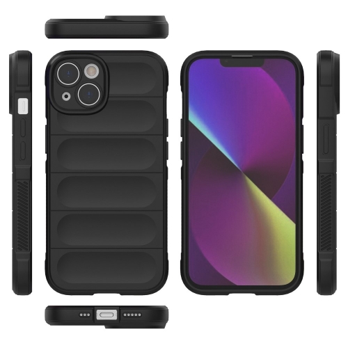 Силиконов калъф Wear resistant за Iphone 14 Plus, черен