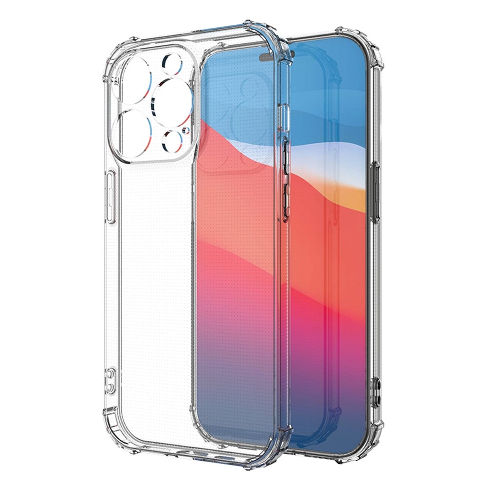 Силиконов калъф Drop-resistant за Iphone 14 Pro Max, прозрачен