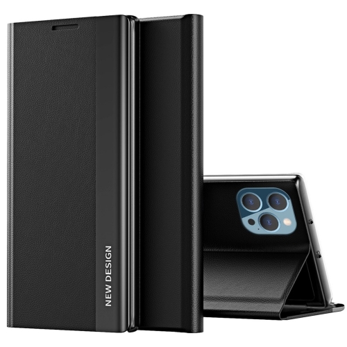 Калъф тефтер Magnetic Closure за iPhone 14 Pro Max, Черен