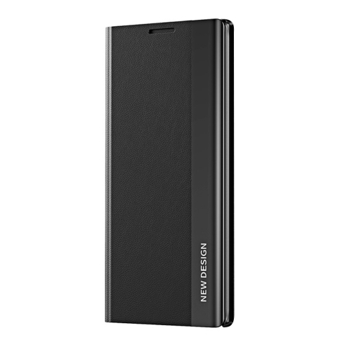 Калъф тефтер Magnetic Closure за iPhone 14 Pro, Черен