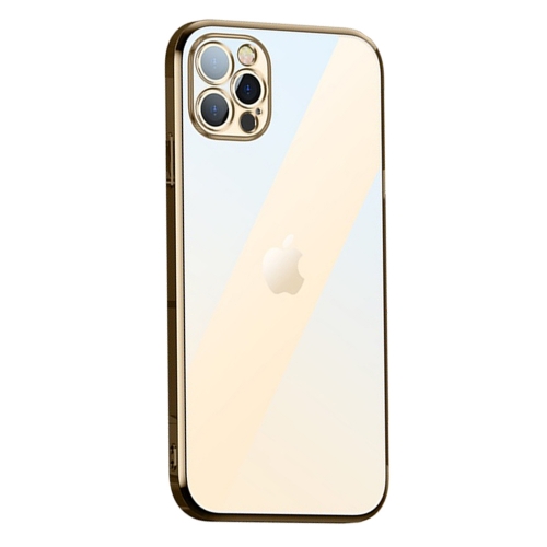 Силиконов калъф SULADA Anti-drop за iPhone 14 Pro, Златист