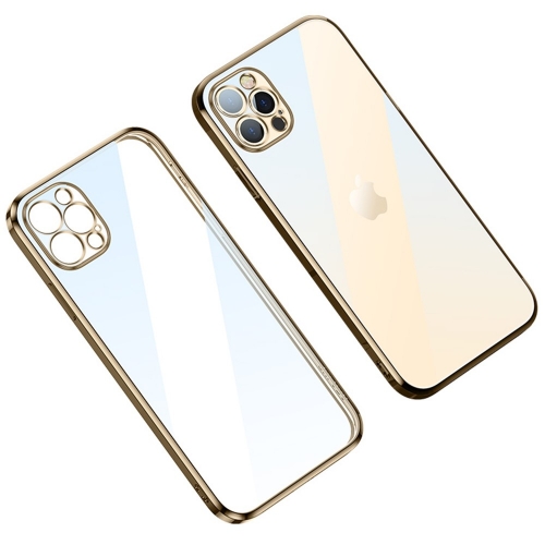 Силиконов калъф SULADA Anti-drop за iPhone 14 Pro, Златист