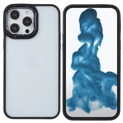 Удароустойчив Калъф Electroplating за iPhone 14 Pro, Черен