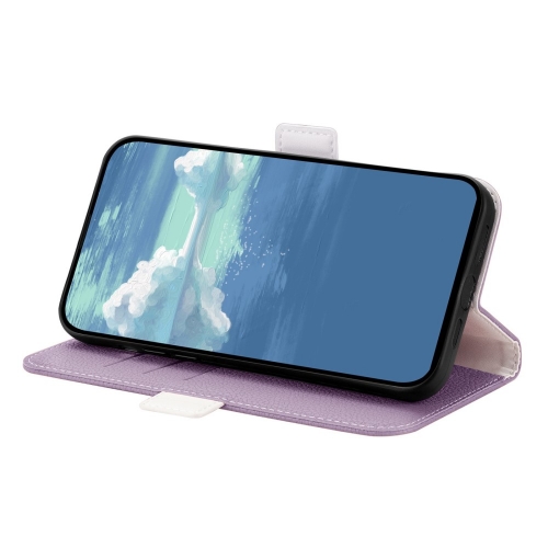 Калъф Тефтер Candy Color за Iphone 14 Pro, лилав