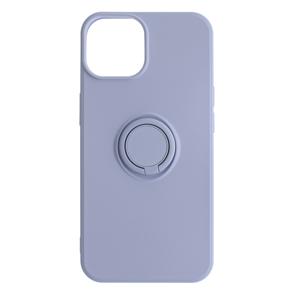 Силиконов Калъф Silicone Ring за iPhone 14, Лилав