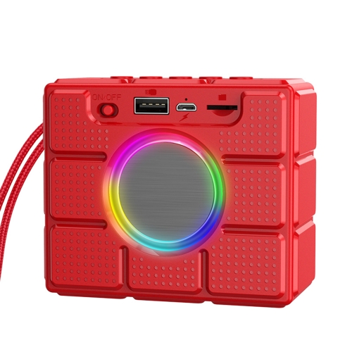 Преносима колонка Borofone BR16 Gage, Bluetooth, червен