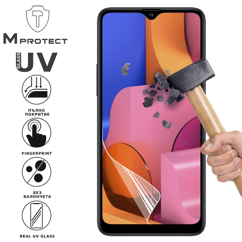 Хидрогел протектор UV Flexible Glass за Samsung Galaxy A20s, front shell