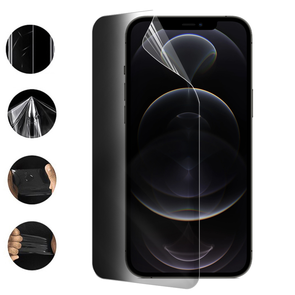 Хидрогел протектор Privacy за iPhone 12 Pro Max, Front Shell